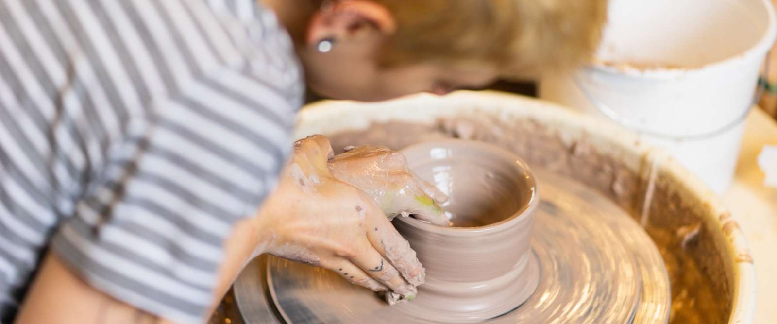 Ceramics Class Closeup