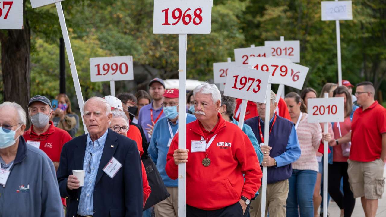 Parade of Classes Homecoming