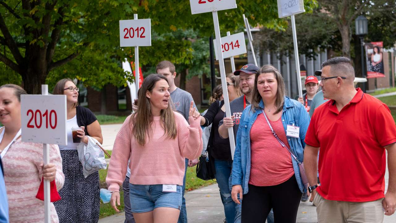 Parade of Classes 2010s Homecoming