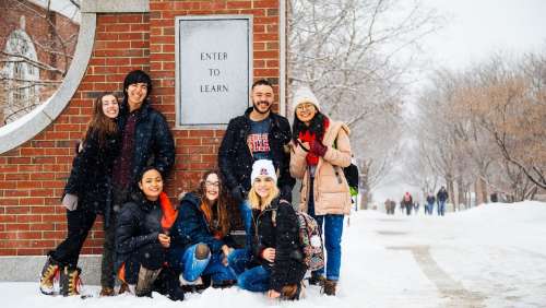 Snow on Campus