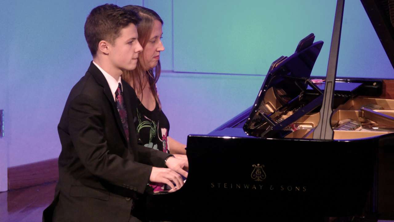 James Slipp '25 and Heather Gilligan