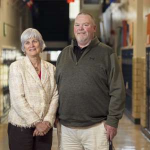 Gail Rowe and Kevin Hicks