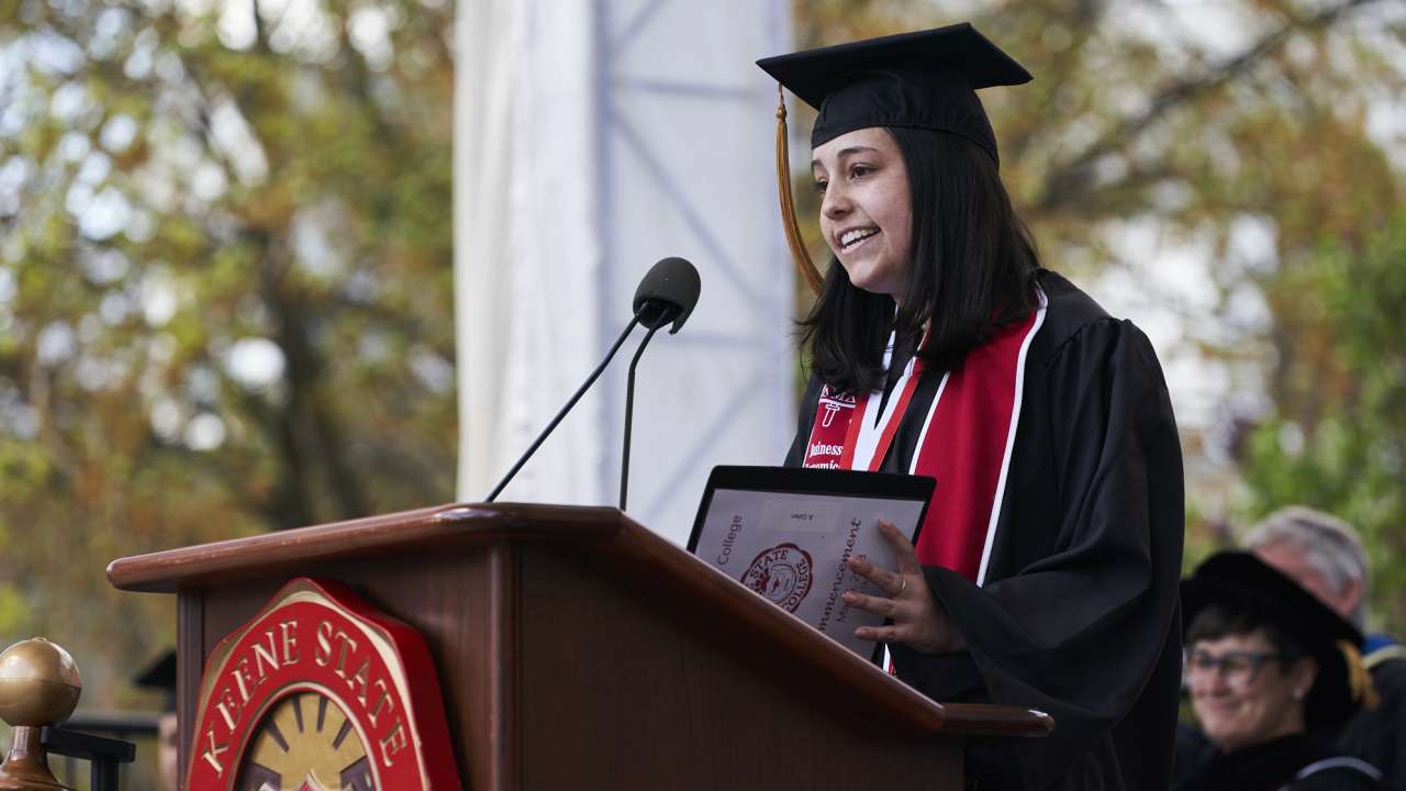More Than 650 Earn Degrees at Keene State Commencement; 