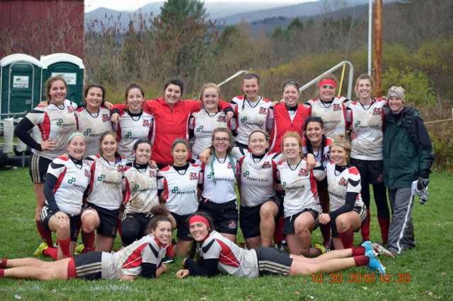 2016 Women's Rugby NERFU Champions