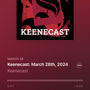 Keenecast, a new podcast