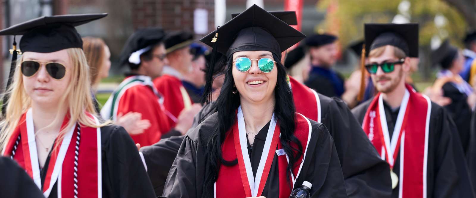 Keene State College, Commencement 2023, sun glasses