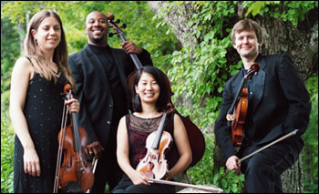 The Apple Hill String Quartet will perform at the Season Preview Party.