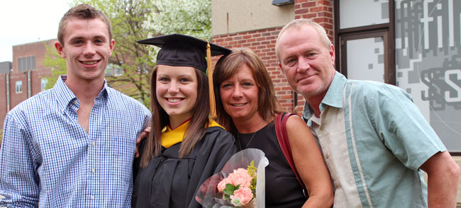 Parents at Commencement