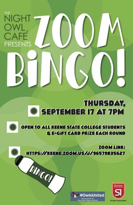 Bingo event poster