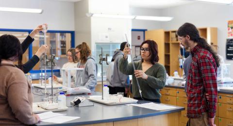 Chemistry Classroom at Keene State