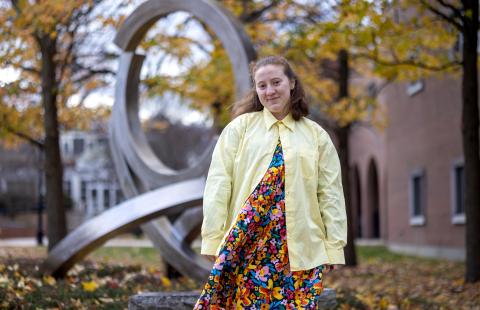 Neuroscience student Bella Moran '27