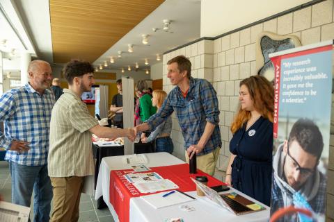 Admitted Student Day Tabling