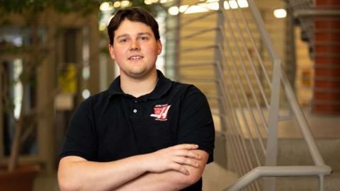 Bradyn Antosiewicz ’27 Is Building His Future, One Class, One Precision Component At A Time