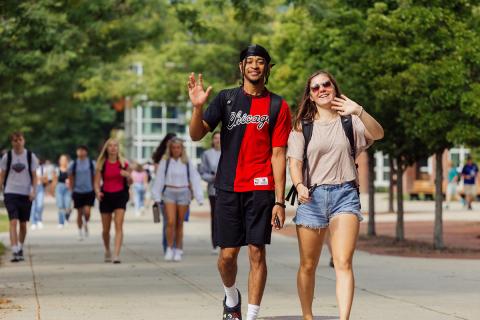 Student on Appian Way
